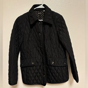 Chico’s | Quilted Mid Length Jacket | Black | Chico’s Size 1 | Reg Size 8-10